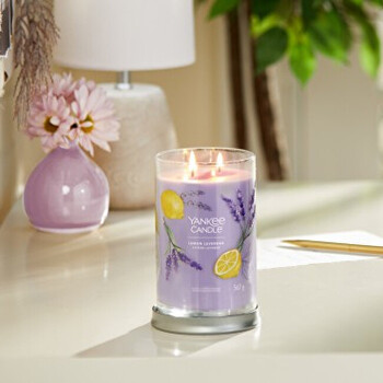 Lemon Lavender Signature Tumbler Canlde ( citrón s levanduľou ) - Vonná sviečka
